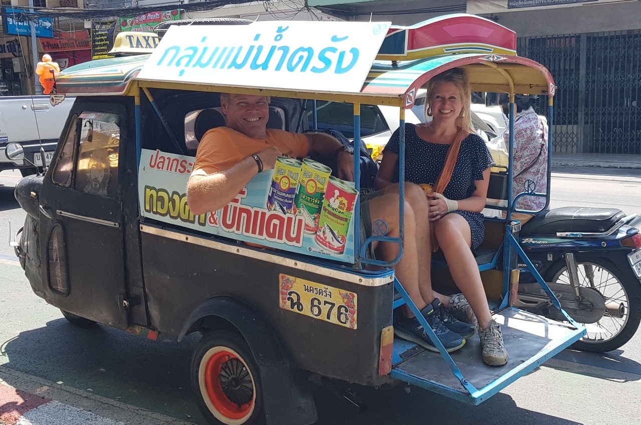Droom Durf Doe - op  reis met de tuktuk