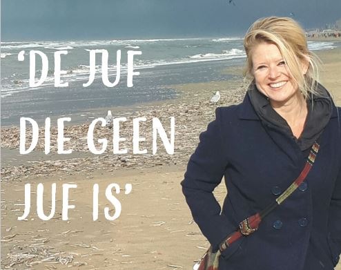 Droom Durf Doe: omslag boek De juf die geen juf is